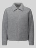 Jake*s Studio Men Blouson mit Zweiwege Reißverschluss Hellgrau