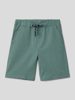 s.Oliver RED LABEL Sweatshorts met Franse steekzakken Kaki