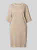 G-Star Raw Sukienka T-shirtowa o długości do kolan z okrągłym dekoltem Beżowy