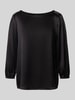 Marc Cain Blusenshirt aus reiner Seide Black