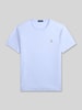 Polo Ralph Lauren regular fit T-shirt van puur katoen Lichtblauw