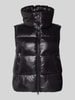 SAVE THE DUCK Bodywarmer met opstaande kraag, model 'AMA' Zwart
