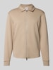 SELECTED HOMME Regular fit sweatjack van viscosemix, model 'EMANUEL' Beige