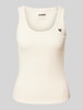 Guess Activewear Tanktop mit Label-Detail Ecru