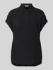 Tom Tailor Blusenshirt mit Kappärmeln Black