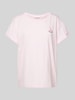 Rich & Royal T-Shirt mit Motiv-Print Rosa