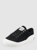Levi’s® Acc. Sneakers van suède, model 'LS1 Low' Zwart