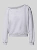 ONLY Loose Fit Sweatshirt aus Baumwoll-Mix Modell 'RHINA' Mittelgrau
