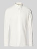 OLYMP No. Six Super Slim Fit Business-Hemd mit Kentkragen Ecru