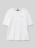 Tommy Hilfiger Teens T-Shirt mit Logo-Stitching Weiss