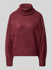 ICHI Regular Fit Strickpullover mit Alpaka-Anteil Modell 'IHKAMARA' Bordeaux