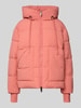 MOS MOSH Kurtka pikowana z kapturem model ‘Ollie’ Jasnoczerwony