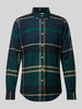 Barbour Tailored fit vrijetijdsoverhemd met button-downkraag, model 'Iceloch' Groen