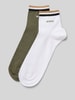 BOSS Socken aus Baumwoll-Mix im 2er-Pack Oliv