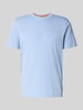 BOSS Orange Regular fit T-shirt van puur katoen, model 'TEGOOD' Lichtblauw