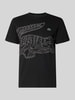 Lacoste Sport t-shirt sport w kroju regular fit z mieszanki bawełny Czarny