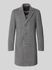 BOSS Slim Fit Funktionsmantel aus Woll-Mix Modell 'HYDE' Graphit