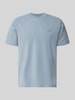 BOSS Green Regular Fit T-Shirt aus Baumwoll-Mix Modell 'TS_Union Tape' Rauchblau