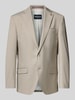 HECHTER PARIS Regular Fit 2-Knopf-Sakko mit Pattentaschen Modell 'X-Tension' Taupe