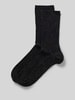 Marc O'Polo Socken mit Rippenstruktur Modell 'CLAUDINE' Black