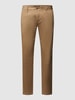 Roy Robson Slim fit chino met stretch  Beige