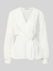 Rinascimento Regular fit blouse met knoopdetail Offwhite