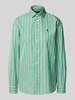 Polo Ralph Lauren Overhemdblouse met knoopsluiting Lichtgroen