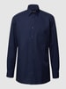 OLYMP Regular Fit Hemd mit Kentkragen Blau