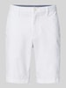 Tommy Hilfiger Relaxed Fit Chinoshorts aus Baumwoll-Mix Modell 'HARLEM' Weiss