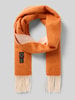 Ascot Sjaal van een mix van wol en kasjmier Oranje