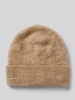 Seeberger Beanie van puur kasjmier Beige
