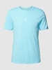Polo Ralph Lauren T-shirt met logostitching Aquablauw