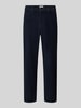 Casual Friday Corduroy broek met zijwaartse steekzakken Marineblauw