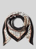 Liu Jo White Tuch aus Modal in quadratischer Form Modell 'FOULARD MANHATTAN' Black