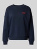 Tom Tailor Denim Regular Fit Sweatshirt aus reiner Baumwolle Dunkelblau