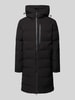 LUHTA Steppmantel mit Zweiwege-Reißverschluss Modell 'KAUSTINEN' Black