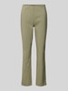 STEHMANN Slim Fit Hose mit elastischem Bund Modell 'INA' Oliv