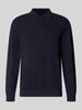 MCNEAL Regular Fit Strickpullover aus Baumwoll-Mix mit Kaschmir-Anteil Marine