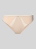 BOSS Panty mit Spitzen-Einsatz Beige