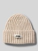 Drykorn Beanie mit Alpaka-Anteil Modell 'EANI' Sand Melange