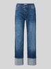 MAC Jeans met 5-pocketmodel, model 'LAURA' Blauw
