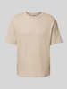 Only & Sons T-shirt met broderie anglaise, model 'GIVO' Beige