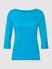 Christian Berg Woman Shirt met lange mouwen met boothals Blauw