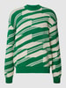 MCNEAL Strickpullover mit Allover-Muster Grün