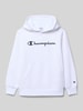 CHAMPION Hoodie mit Kapuze Weiss