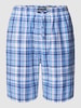 Polo Ralph Lauren Underwear Szorty od piżamy o luźnym kroju z listwą guzikową Niebieski