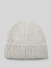 Vero Moda Beanie mit breitem Umschlag Modell 'GILA' Hellgrau