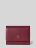 Tommy Hilfiger Portemonnaie mit Logo-Applikation Bordeaux