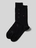 Tommy Hilfiger Socken mit Logo-Stitching im 2er-Pack Black