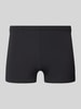 Puma Badeshorts mit Logo-Print Black